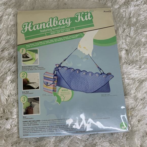 Handbag Kit with Innerfuse Contains the Pattern and Innerfuse - Picture 1 of 5